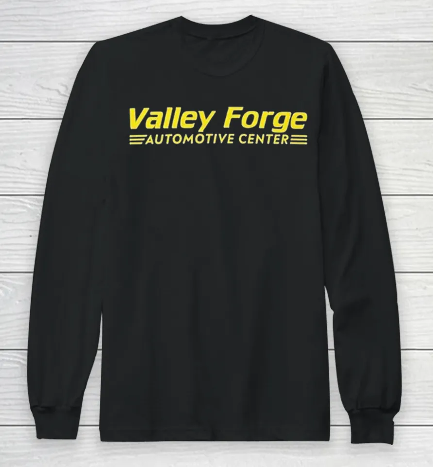 Shane Gillis Valley Forge Automotive Center Logo Long Sleeve T Shirt