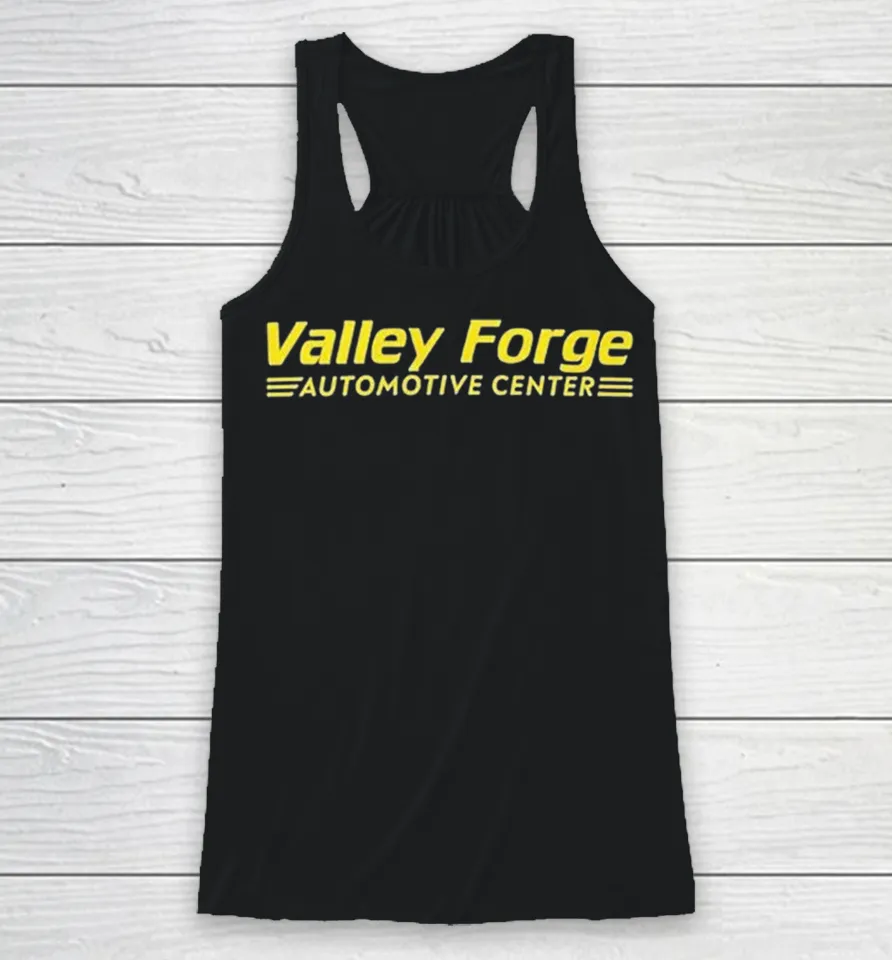 Shane Gillis Valley Forge Automotive Center Logo Racerback Tank