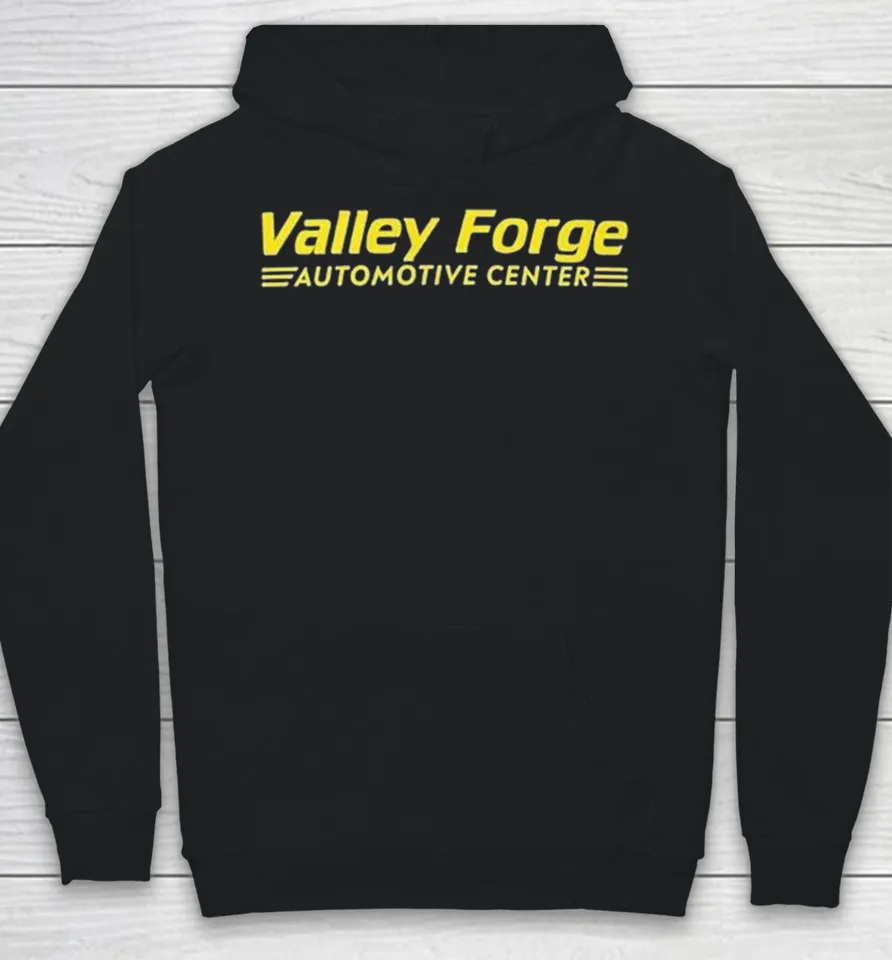 Shane Gillis Valley Forge Automotive Center Logo Hoodie