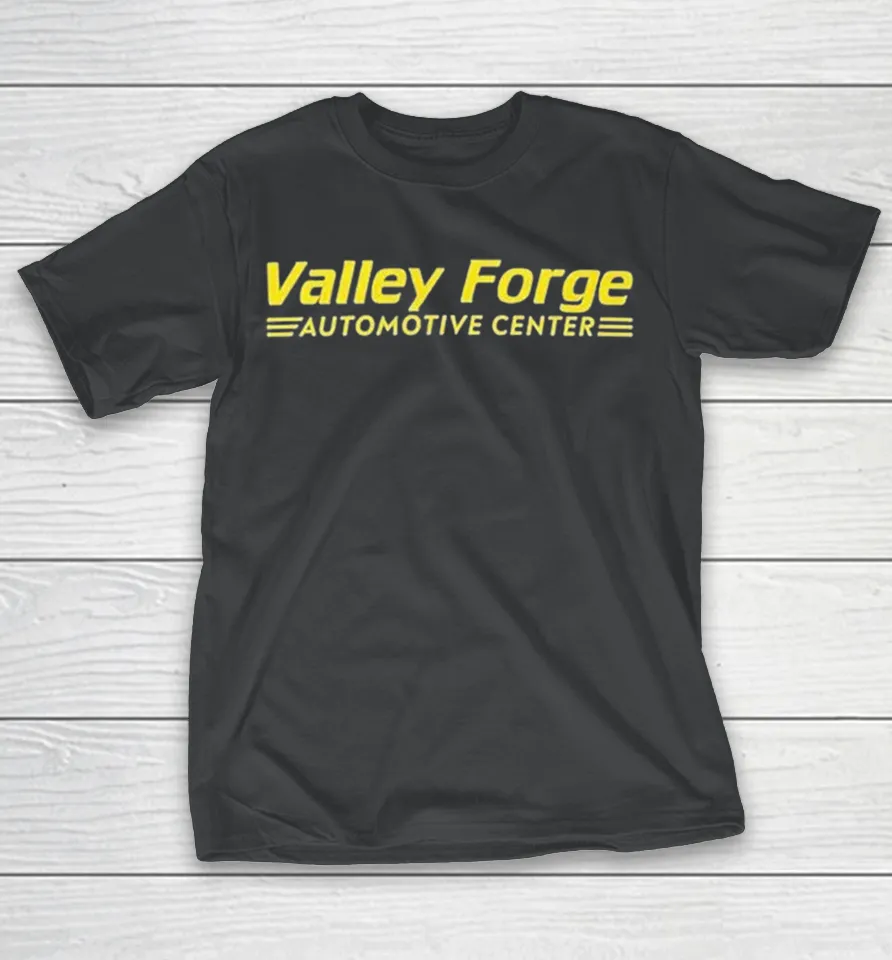 Shane Gillis Valley Forge Automotive Center Logo Shirt Shane Gillis Valley Forge Automotive Center Logo Shirt