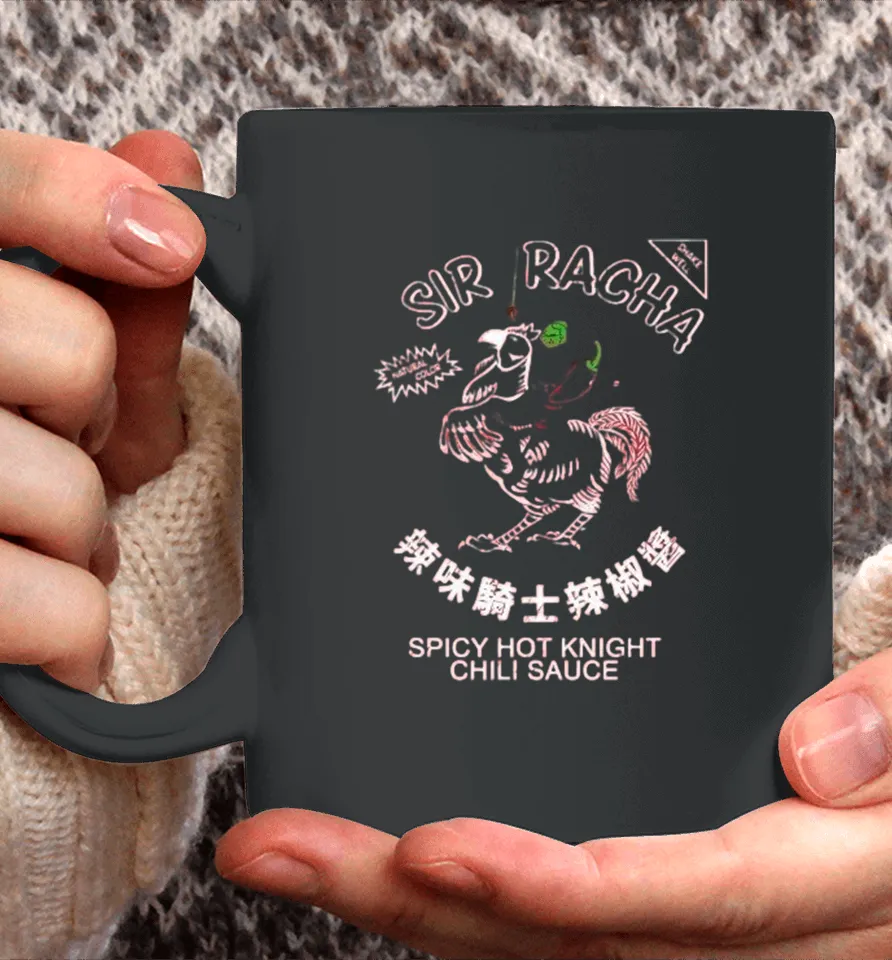 Sir Racha Spicy Hot Knight Chili Sauce Coffee Mug