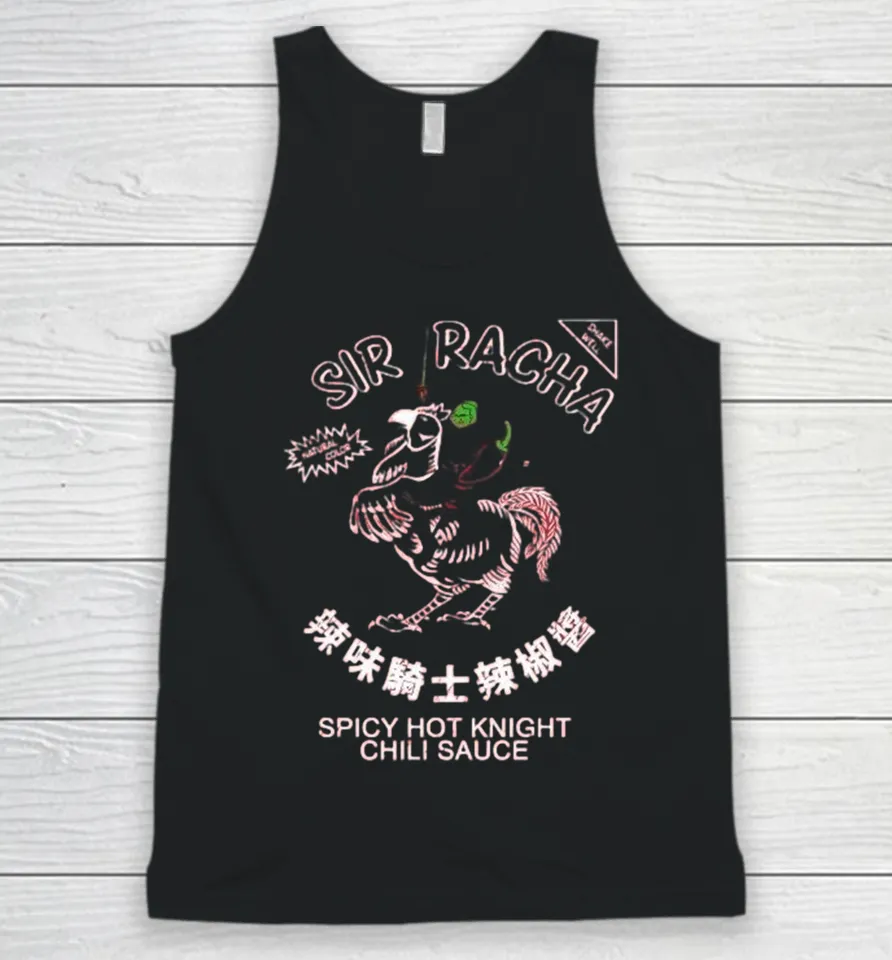 Sir Racha Spicy Hot Knight Chili Sauce Tank Top
