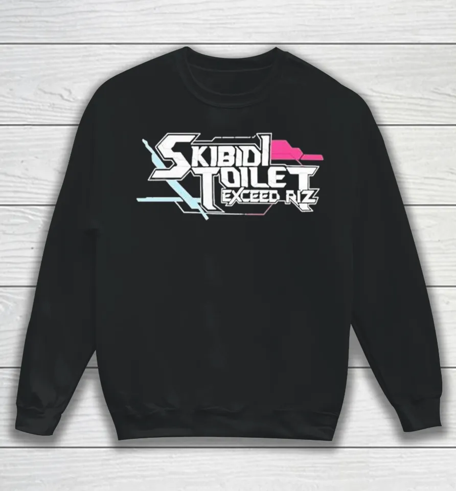Skibidi Toilet Exceed Riz Sweatshirt