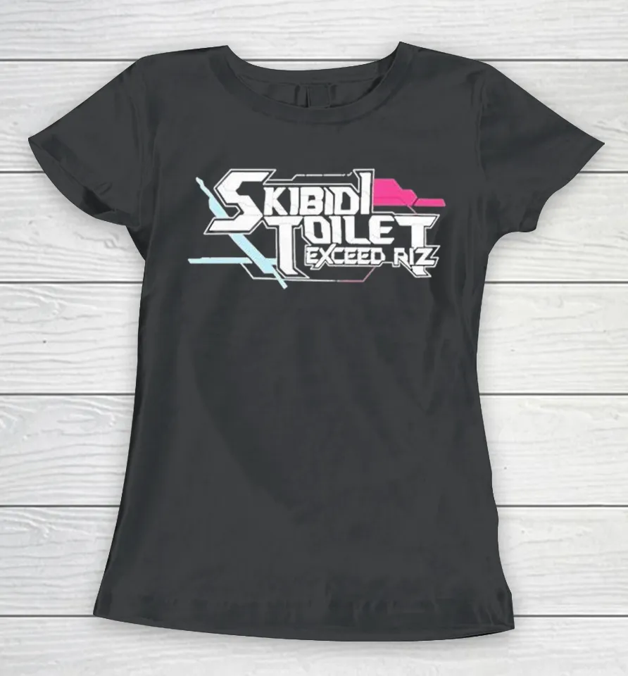 Skibidi Toilet Exceed Riz Women T-Shirt Skibidi Toilet Exceed Riz Women T-Shirt
