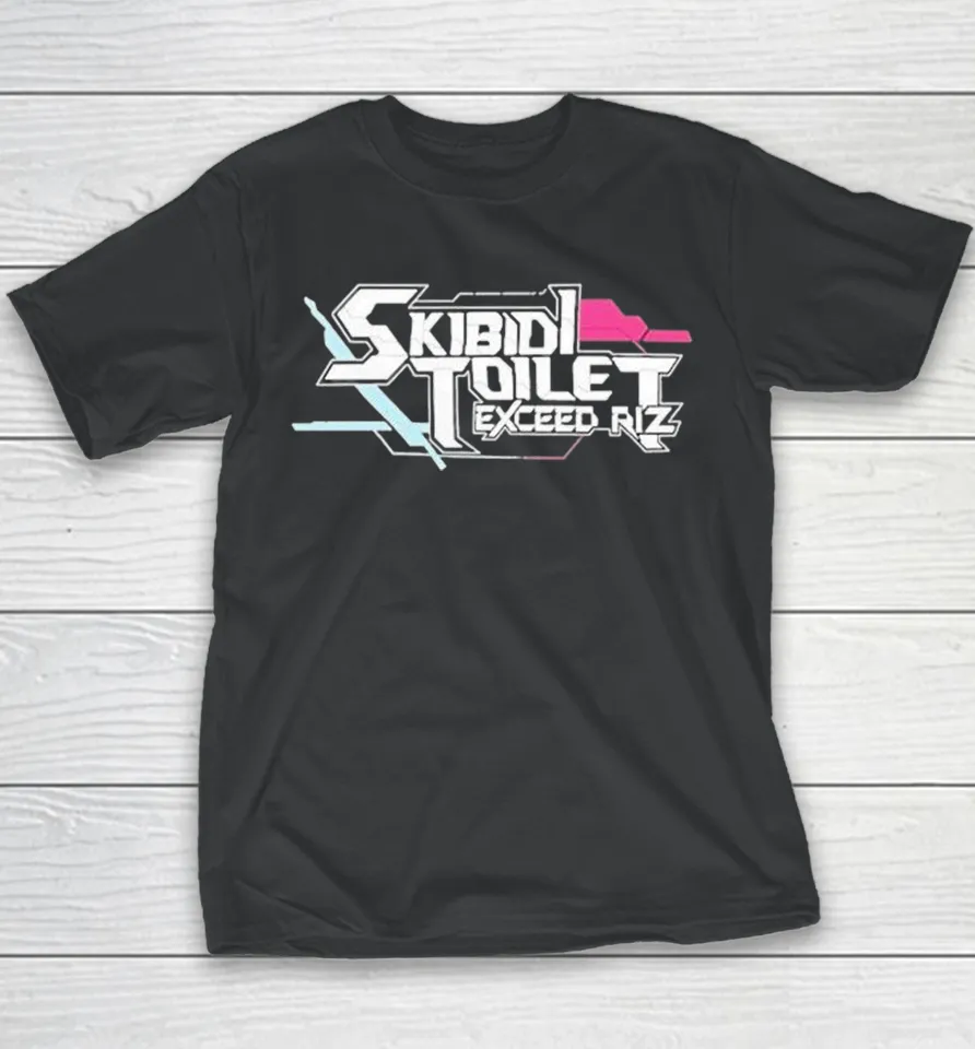 Skibidi Toilet Exceed Riz Youth T Shirt