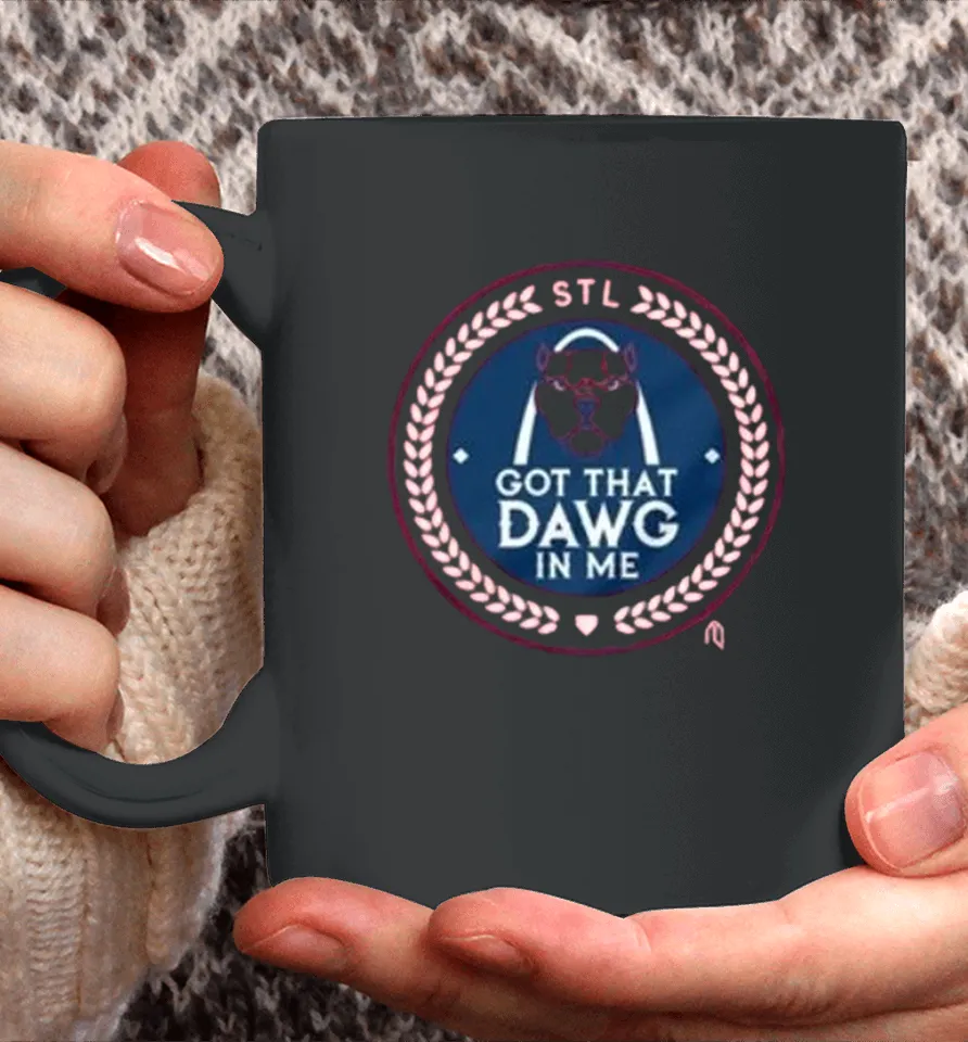 St. Louis Cardinals Got That Dawg In Me HR Chain Coffee Mug
