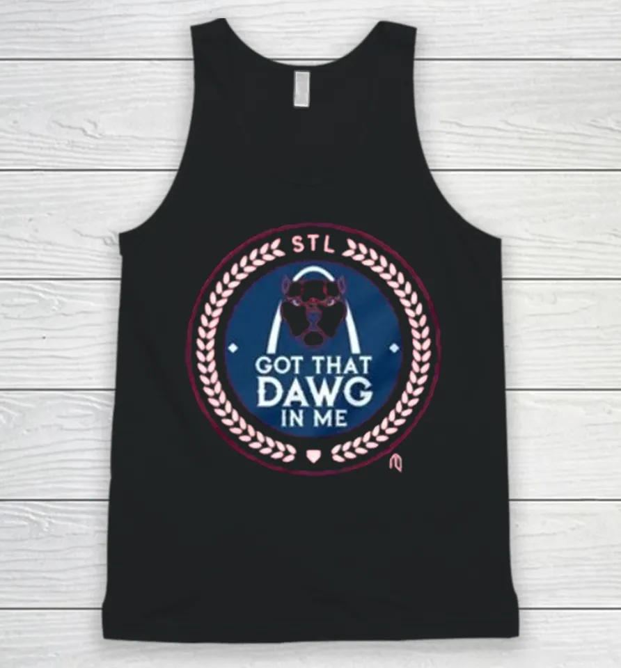 St. Louis Cardinals Got That Dawg In Me HR Chain Tank Top