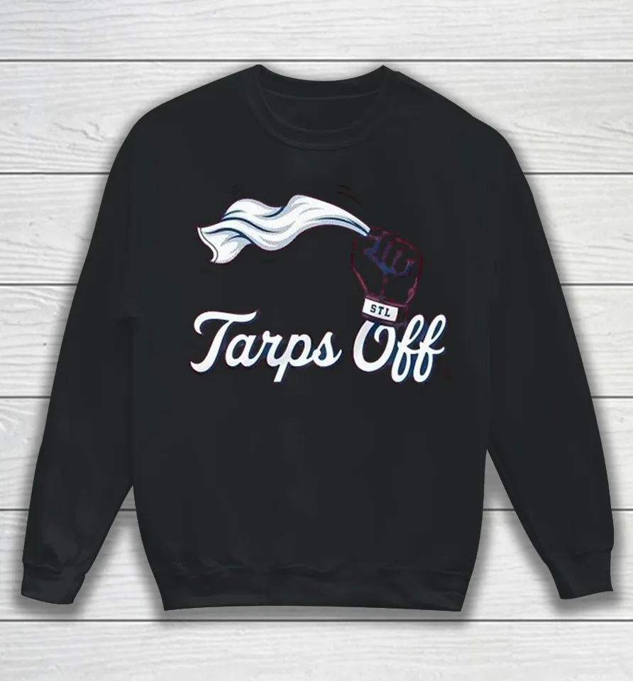 St Louis Cardinals Tarps Off Hand Sweatshirt