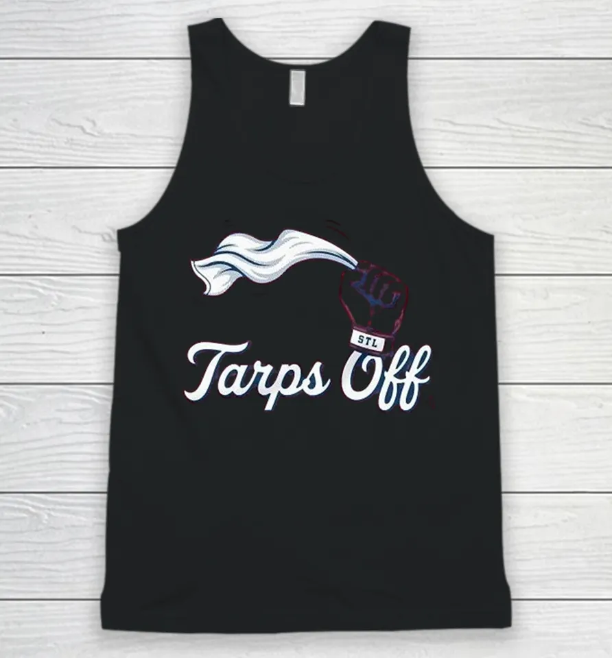 St Louis Cardinals Tarps Off Hand Tank Top