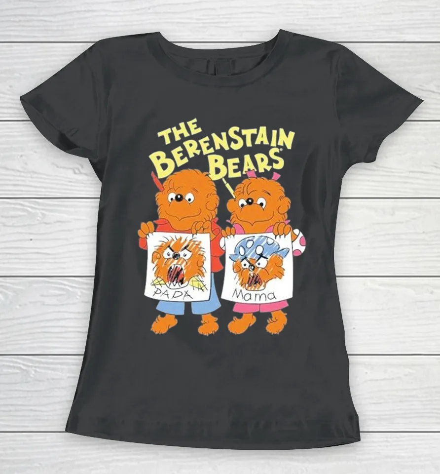The Berenstain Bears Papa And Mama Women T Shirt