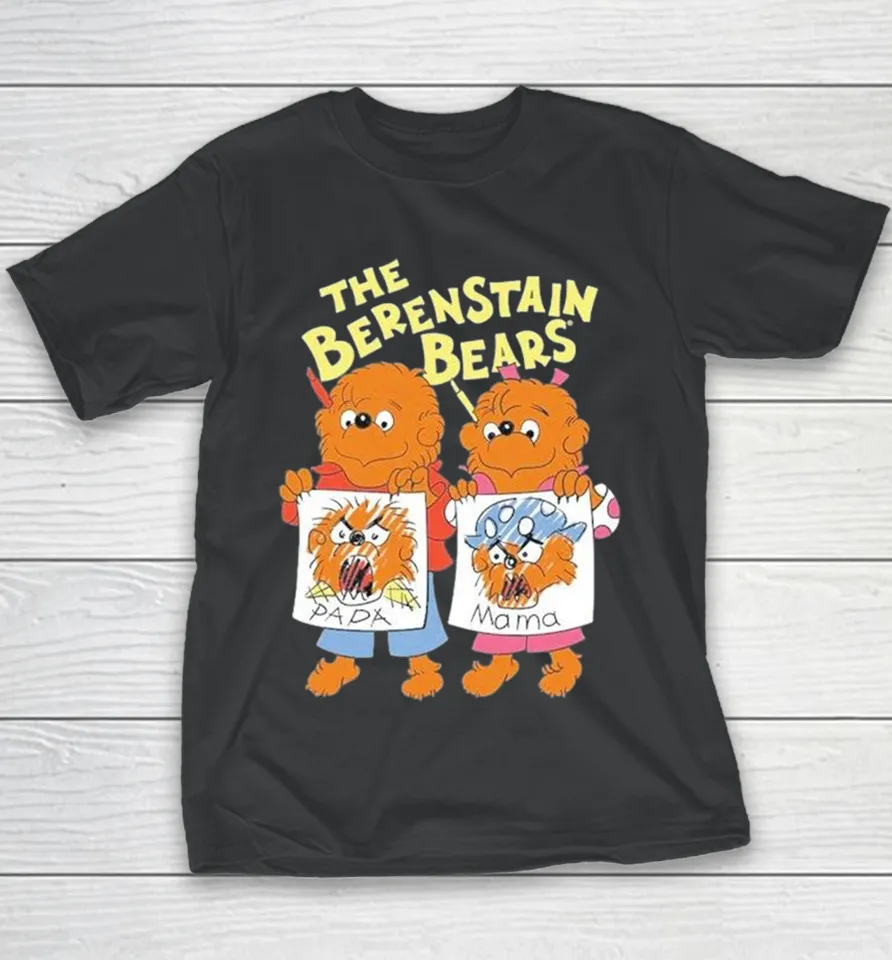 The Berenstain Bears Papa And Mama Youth T Shirt