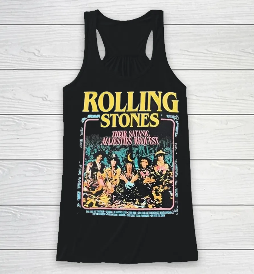 The Rolling Stones Their Satanic Majesties Request Racerback Tank