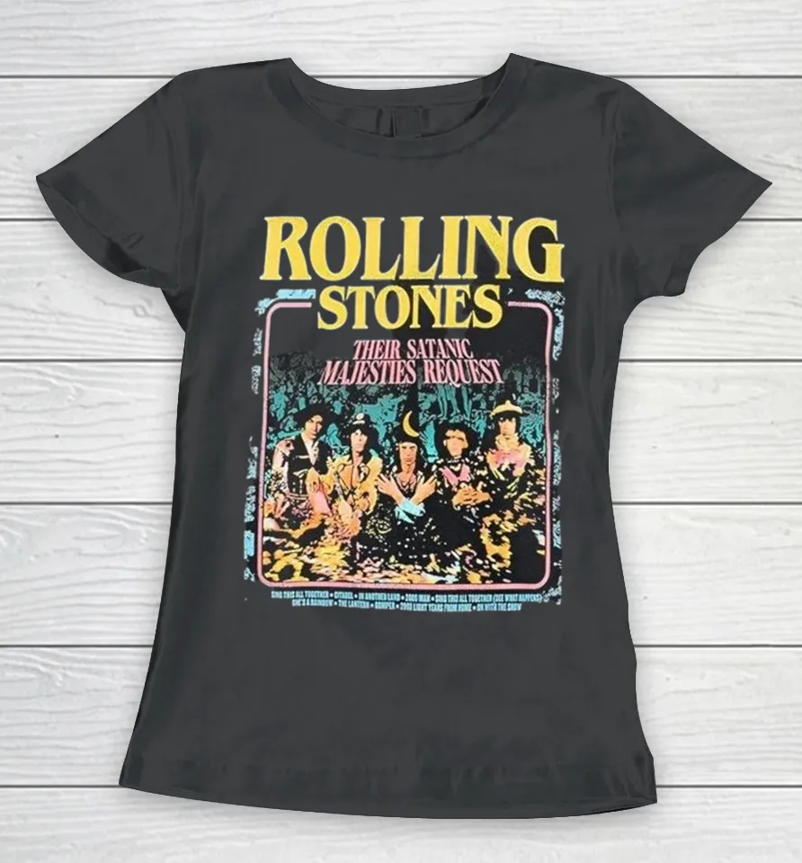 The Rolling Stones Their Satanic Majesties Request Women T Shirt