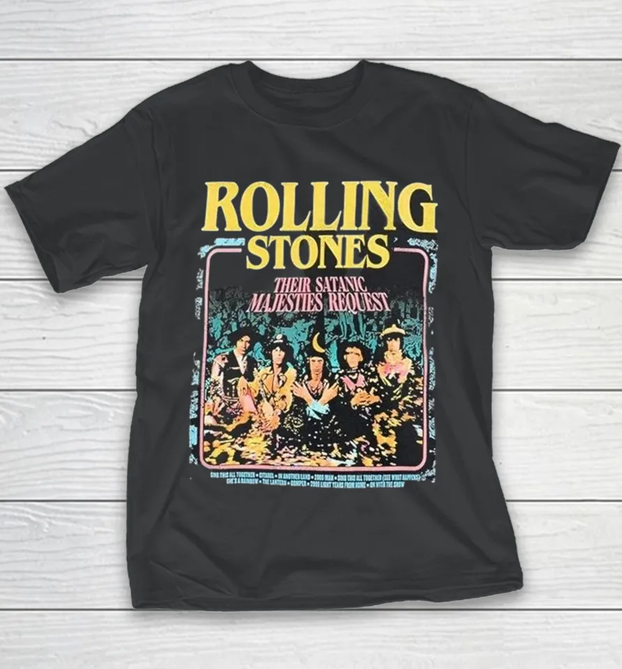 The Rolling Stones Their Satanic Majesties Request Youth T Shirt