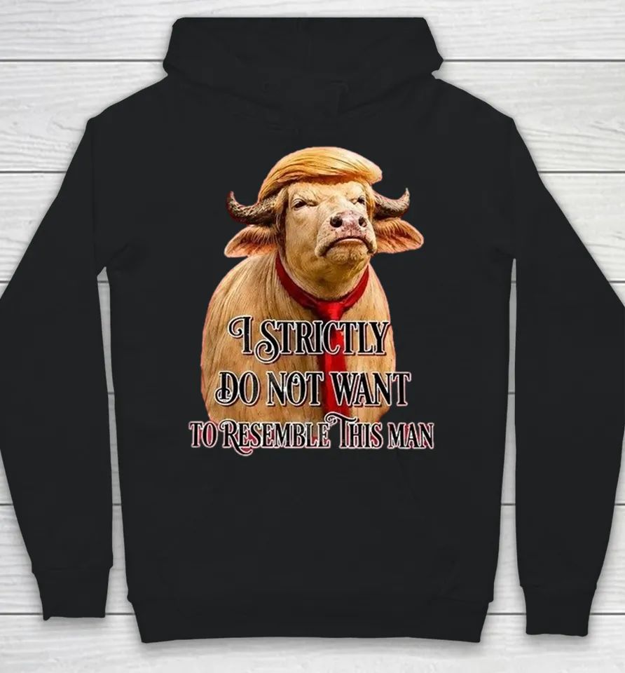 Trump America Buffalo I Strictly Do Not Want To Resemble This Man Hoodie