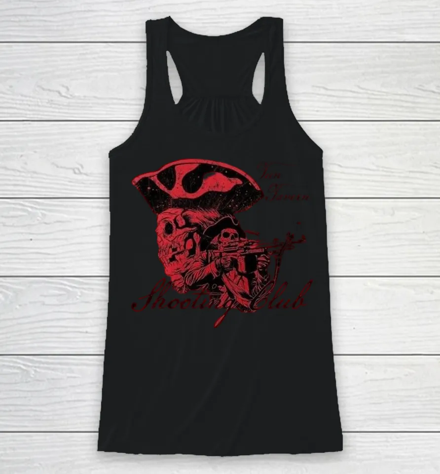 Tun Tavern Shooting Club Skull Racerback Tank