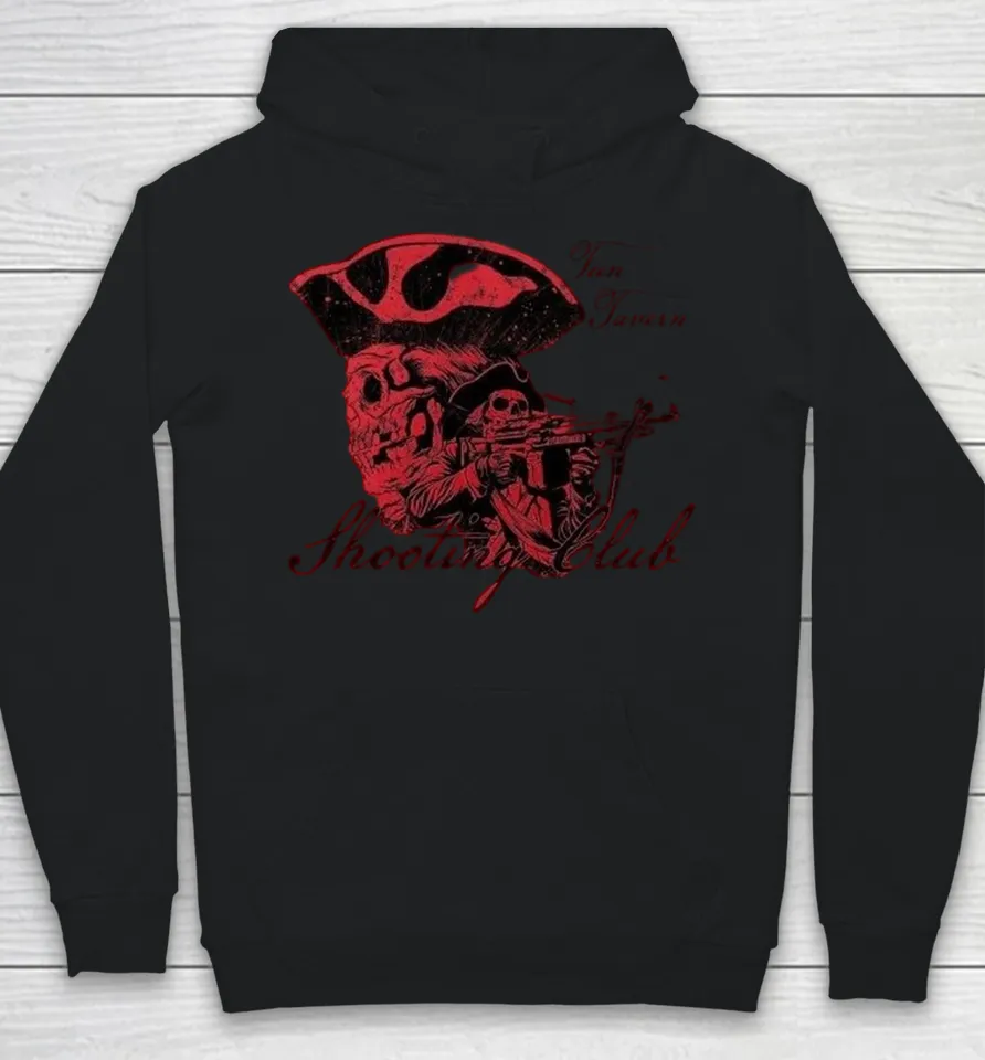 Tun Tavern Shooting Club Skull Hoodie