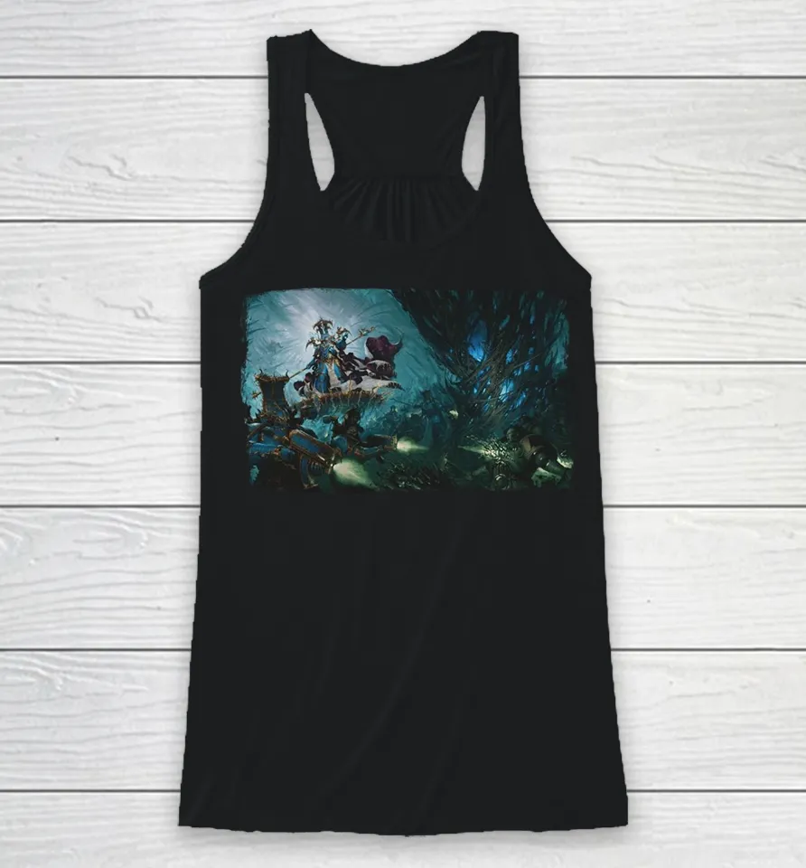 Warhammer 40,000 Thousand Sons Landscape Racerback Tank