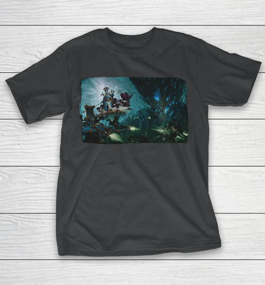 Warhammer 40,000 Thousand Sons Landscape Shirt Warhammer 40,000 Thousand Sons Landscape Shirt