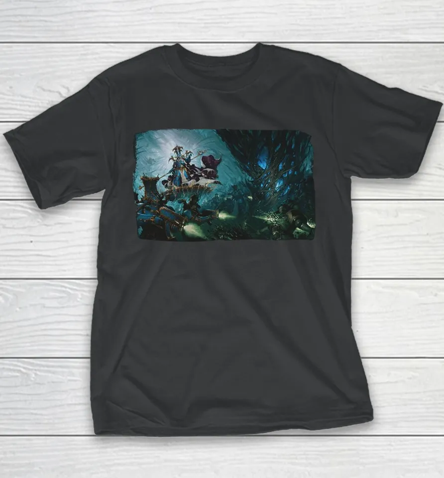 Warhammer 40,000 Thousand Sons Landscape Youth T Shirt