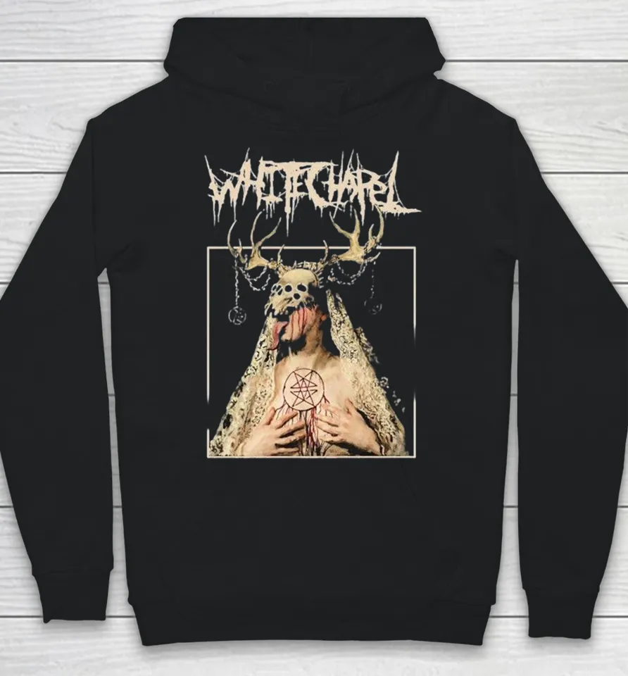 Whitechapel Silver Tongue Pepper Hoodie