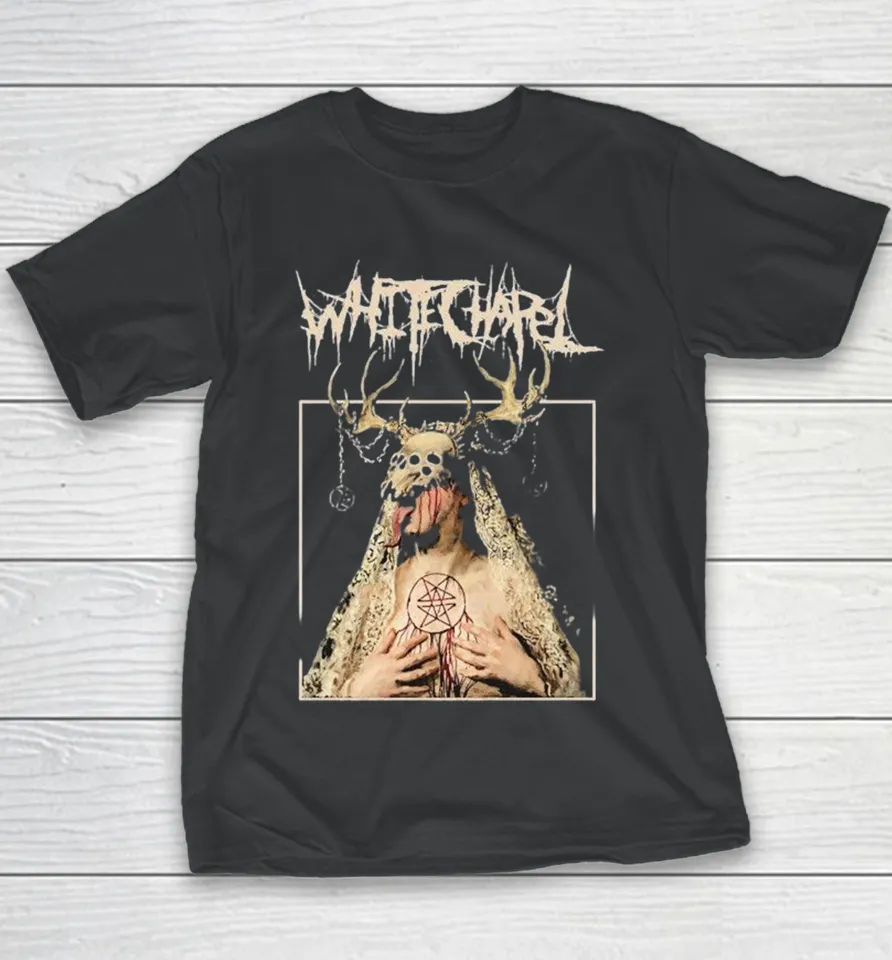 Whitechapel Silver Tongue Pepper Youth T Shirt