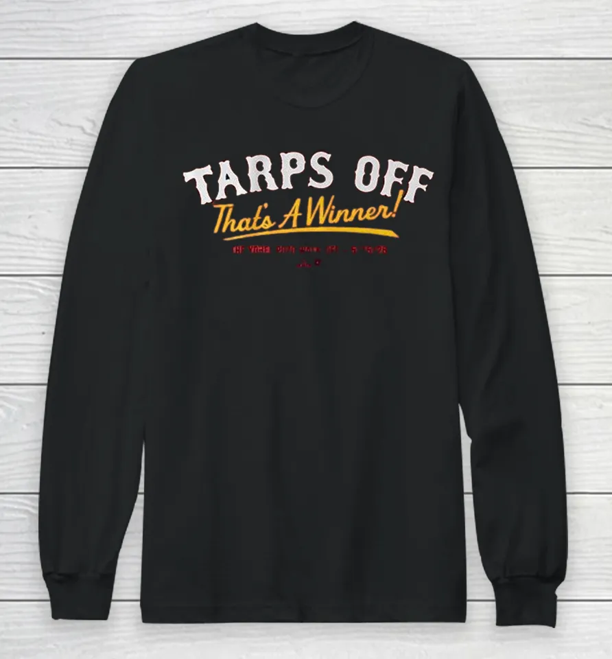 Yohel Pozo The Tarps Off That’s A Winner The Walk-Off 5 15 2026 Long Sleeve T Shirt