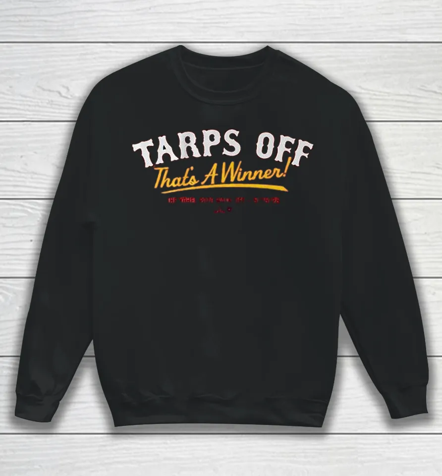 Yohel Pozo The Tarps Off That’s A Winner The Walk-Off 5 15 2026 Sweatshirt