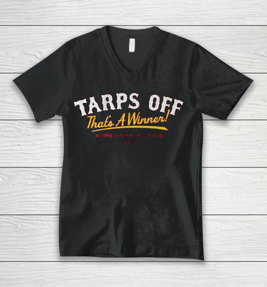 Yohel Pozo The Tarps Off That’s A Winner The Walk-Off 5 15 2026 V-Neck T Shirt