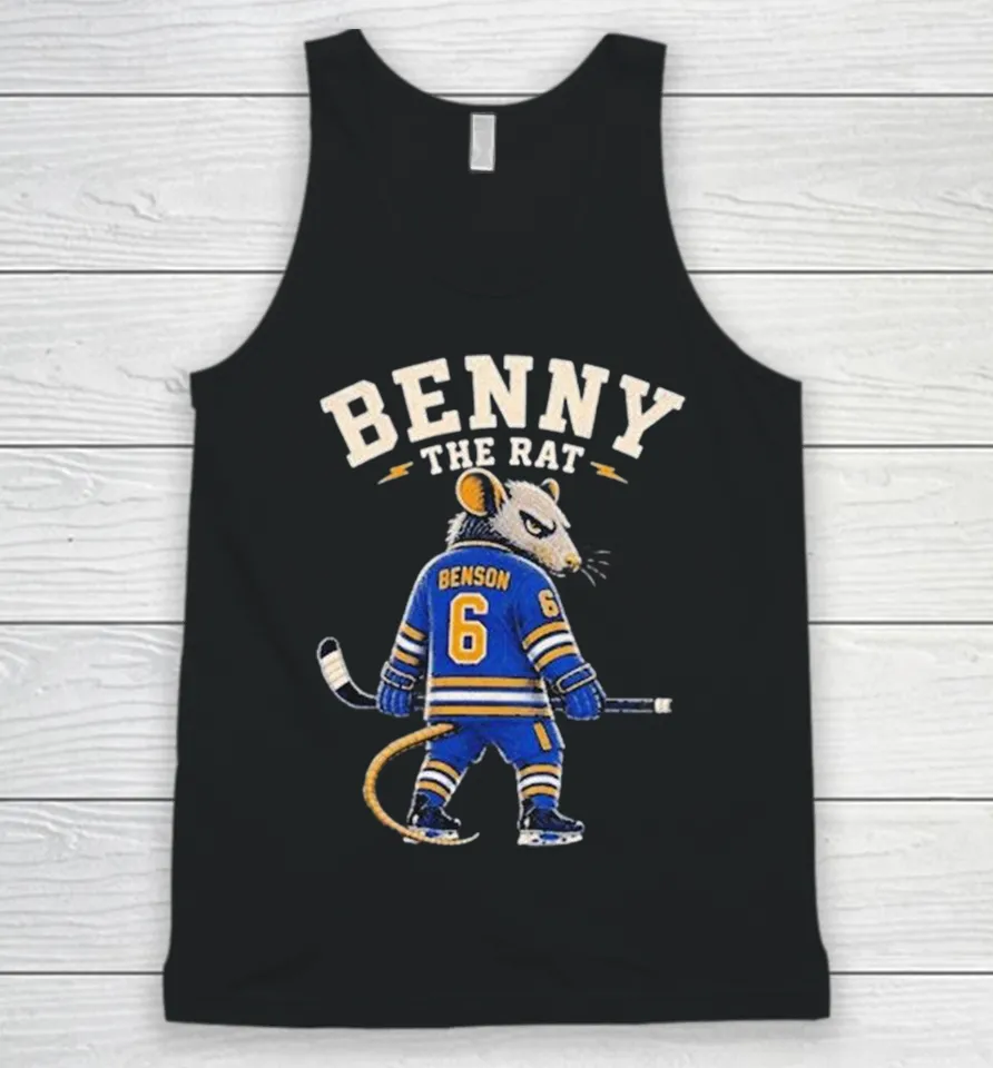 Zach Benson Benny The Rat Tank Top